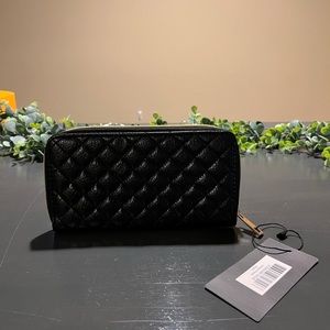 Black wallet, brand new, tags on
